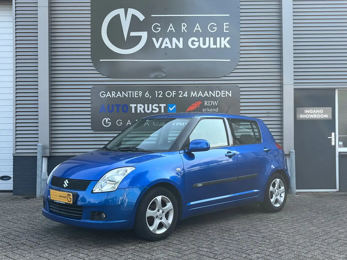 Suzuki Swift 1.3 93PK Shogun 5 deuren Airco,Stuurb.,Radio/CdSpe Blau - 1