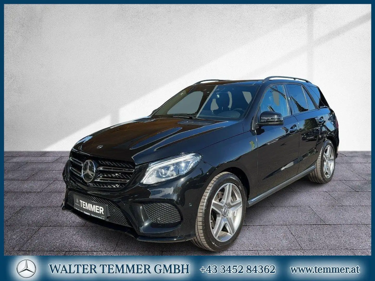Mercedes-Benz GLE 350 d 4M AMG-Line Fahrassist Com Distr Pano Schwarz - 1