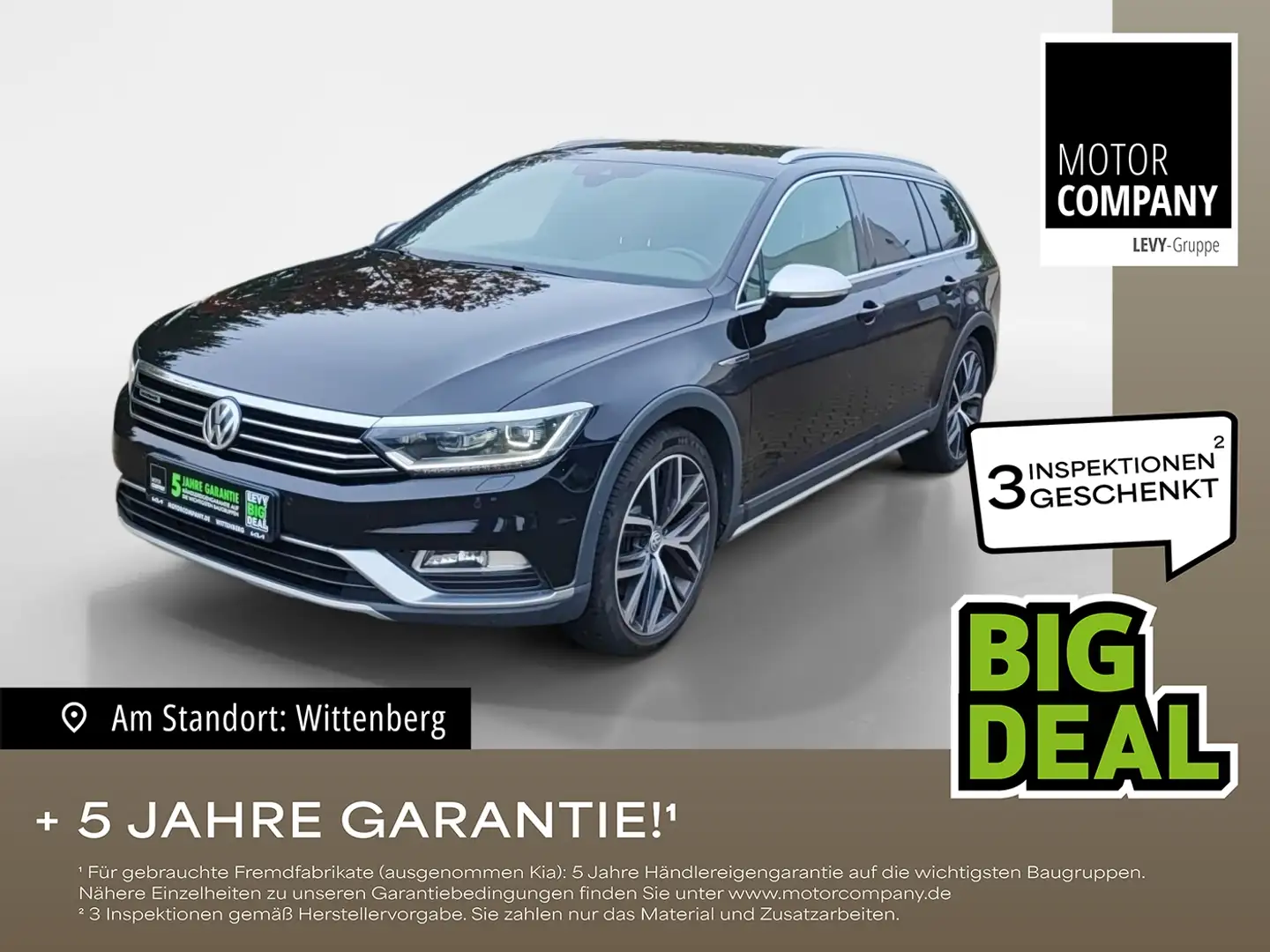 Volkswagen Passat Alltrack Passat Variant 2.0 TDI 4Motion BMT Alltrack SHZ Noir - 1