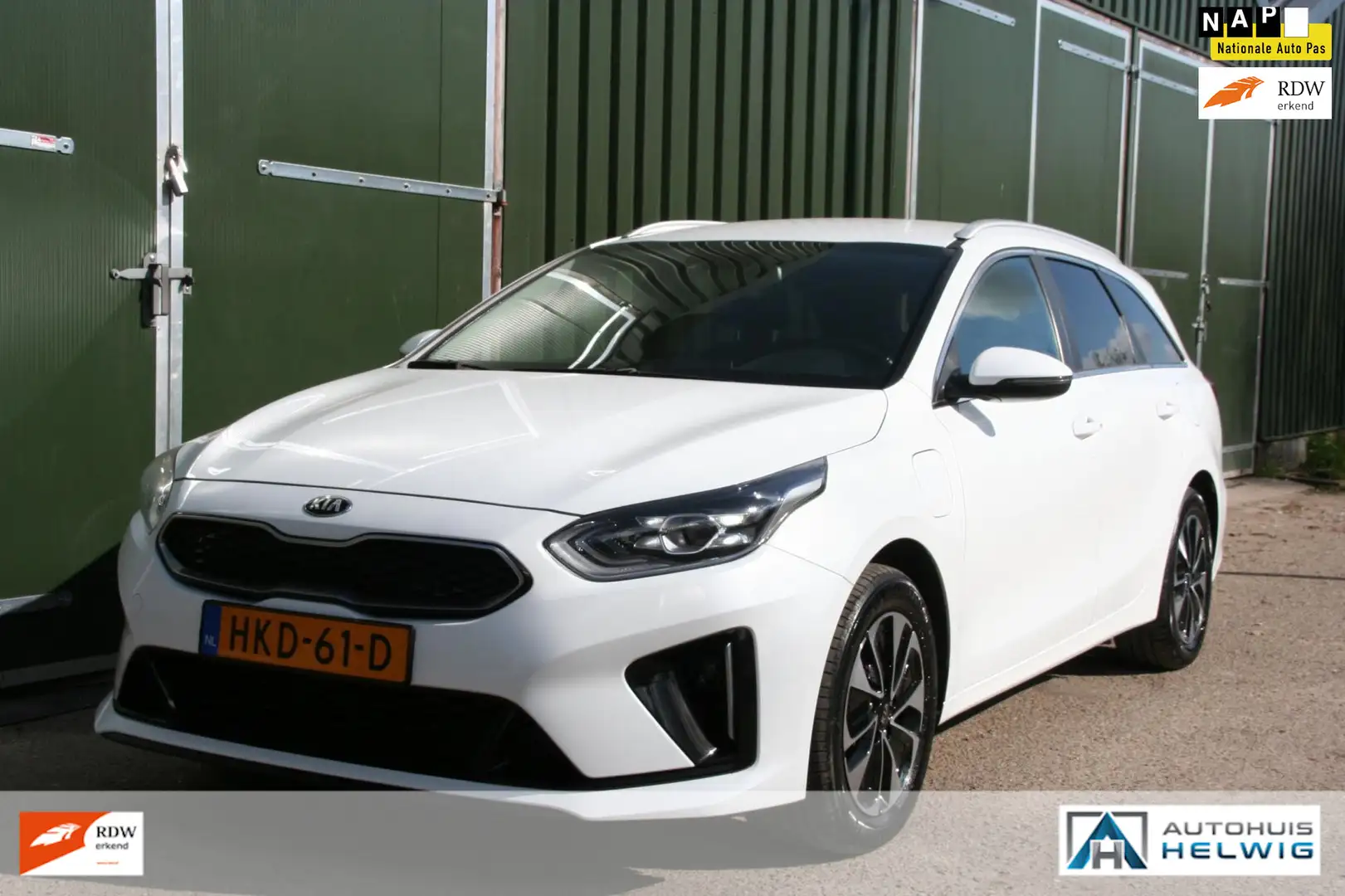 Kia Ceed SW / cee'd SW Sportswagon 1.6 GDI PHEV DynamicPlusLine, AIRCO, N Weiß - 1