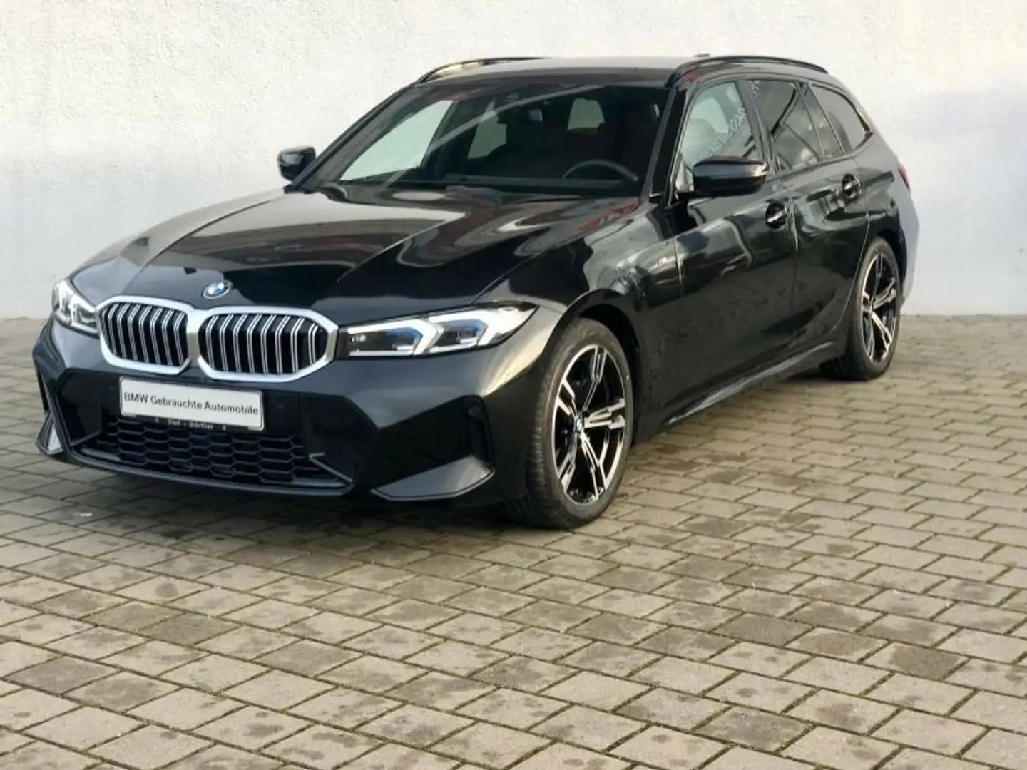 BMW 318 i SAG M Sport AHK/LED+/CAM/K-ZUG/PRIVACY/SH Schwarz - 2