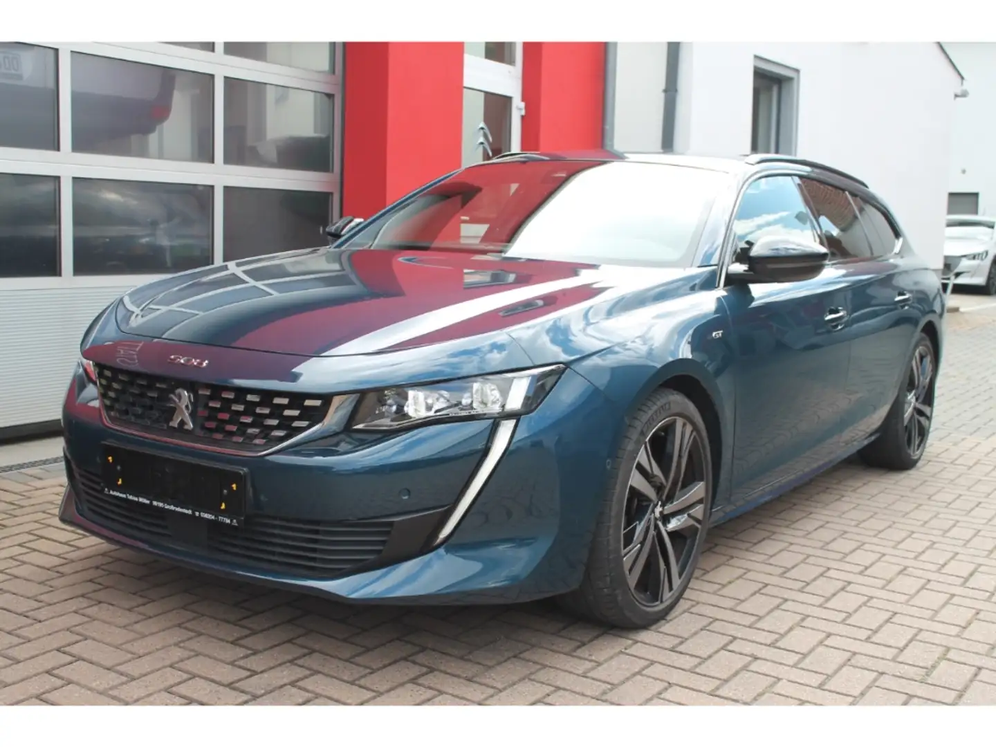 Peugeot 508 SW GT Pack PT225 EAT8 Navi 360 eHk Shz Focal Bleu - 1
