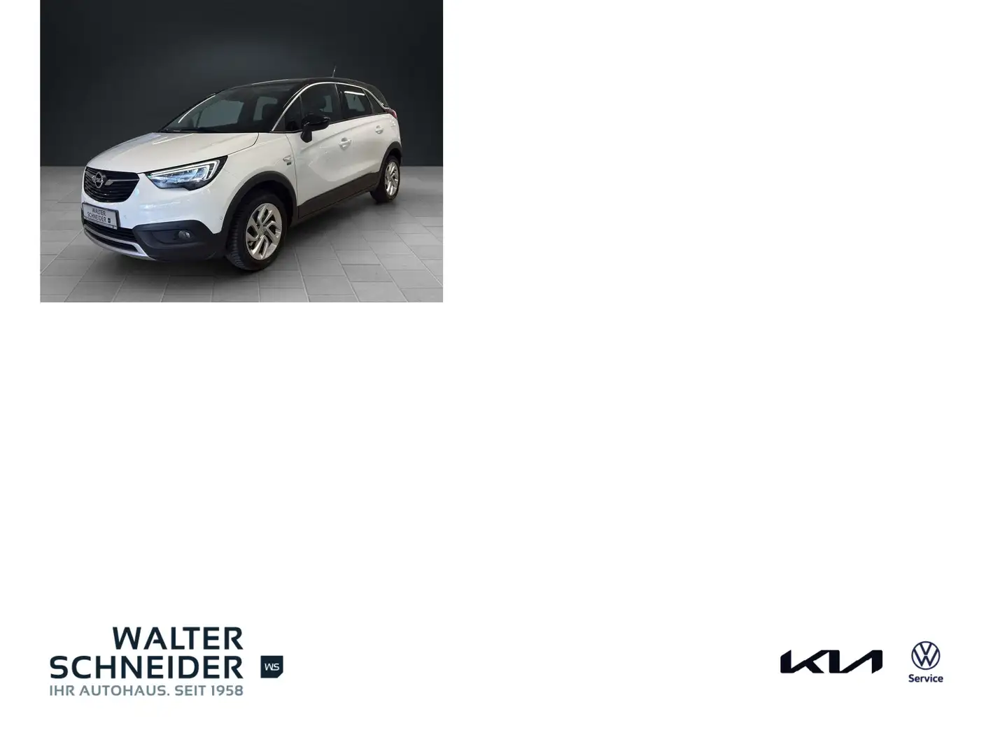 Opel Crossland X 1.2 Turbo 120 Jahre Technolgie-Paket Weiß - 1
