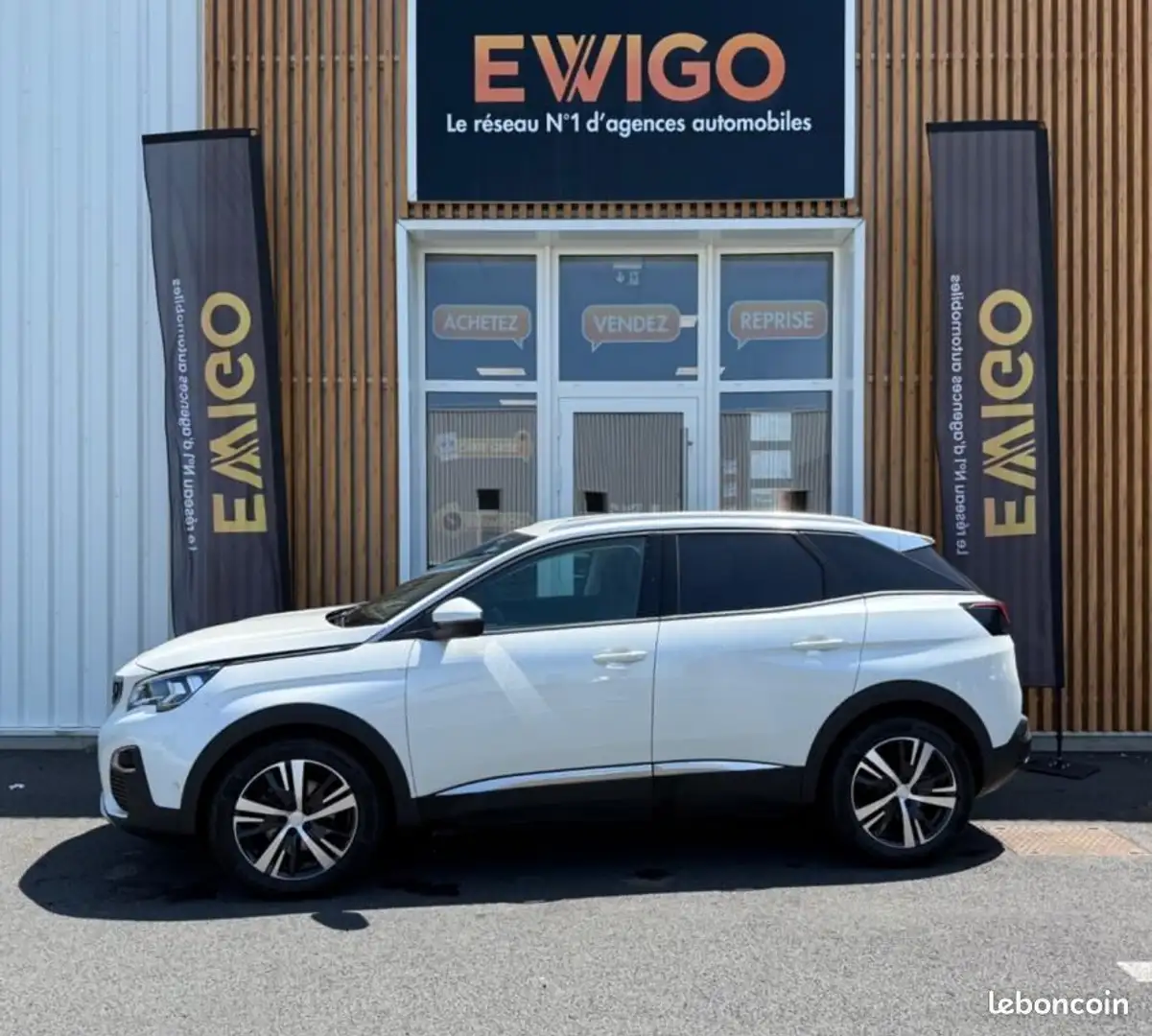 Peugeot 3008 130Cv ALLURE PACK EAT BVA TOIT OUVRANT SIEGES CHAU Wit - 1