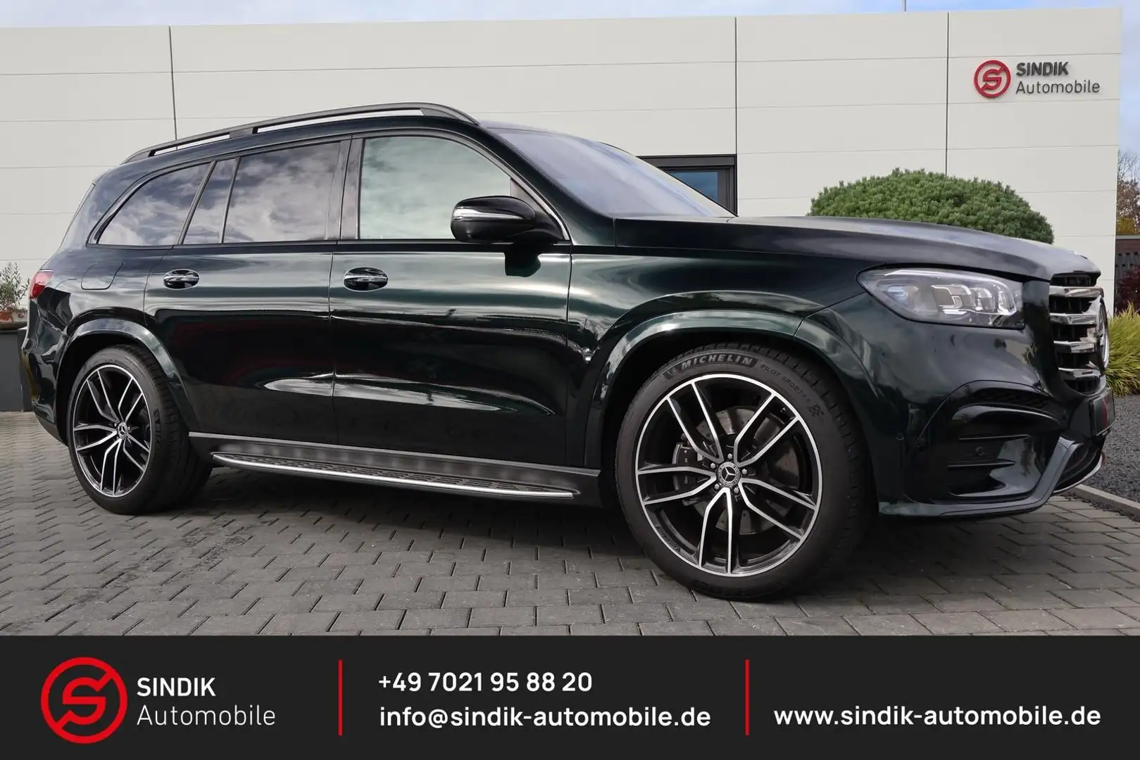 Mercedes-Benz GLS 450 d 4MAMG-Pano-3D Burmester-Rear TV-AHK- Vert - 1