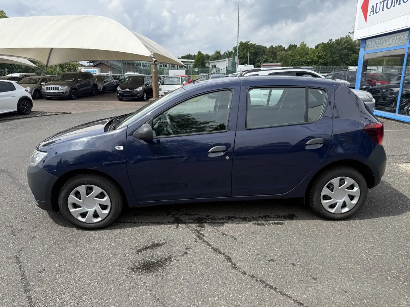 Dacia Sandero Access SCHECKHEFTGEPFLEGT WENIG KM Blau - 2