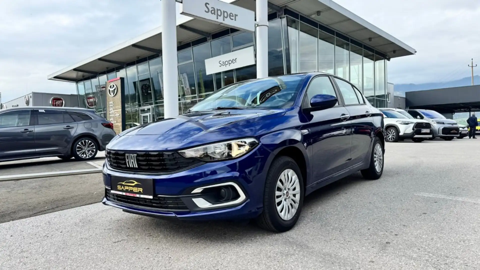 Fiat Tipo 1.6  Limousine Blau - 2