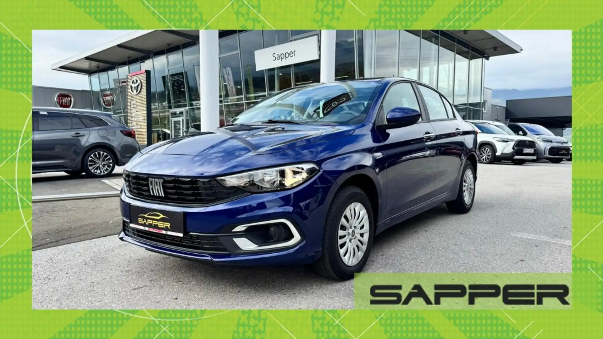 Fiat Tipo 1.6 Limousine Blau - 1