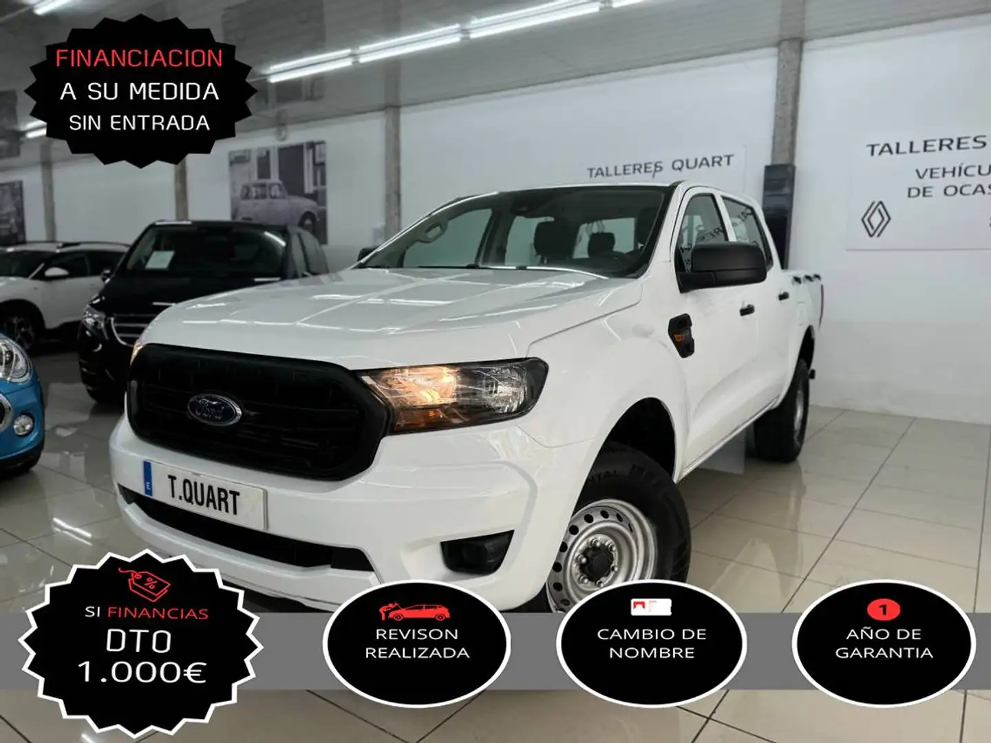 Ford Ranger 2.0 Ecoblue S&S DCb. XLT 4x4 170 Weiß - 1