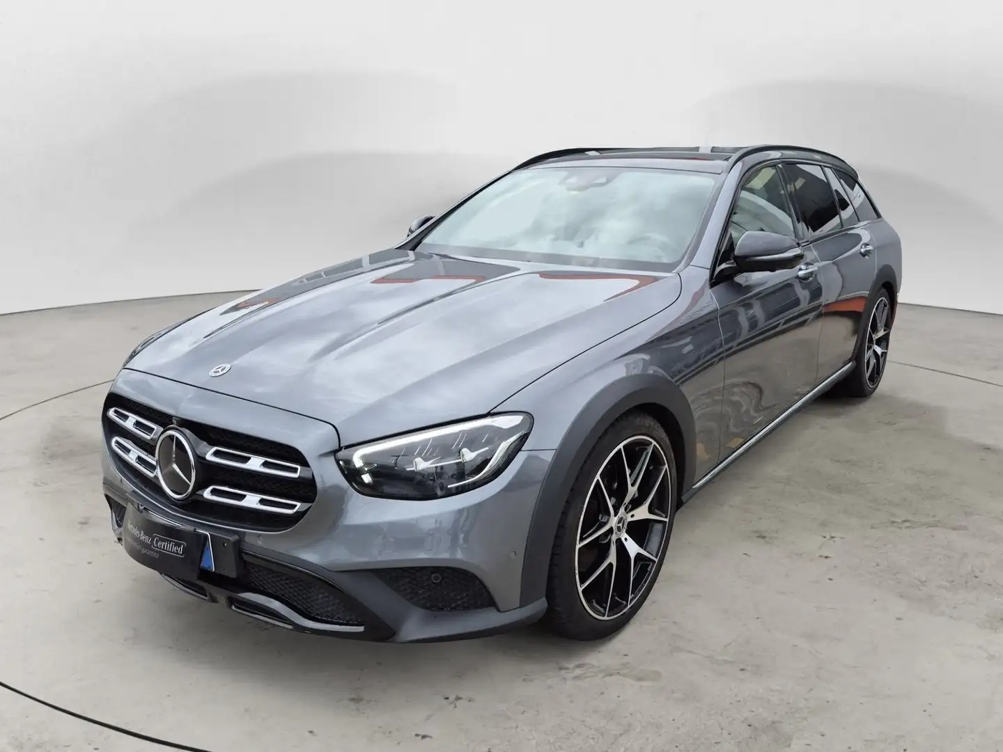 Mercedes-Benz E 220 E SW All-Terrain 220 d mhev Premium Plus 4matic a Grijs - 1