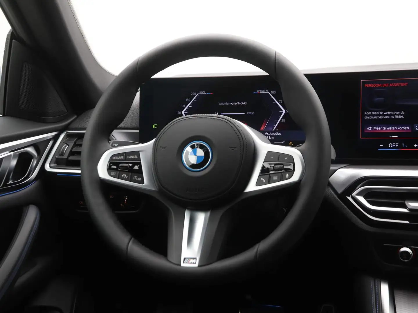 BMW i4 eDrive35 M-Sport Blauw - 2
