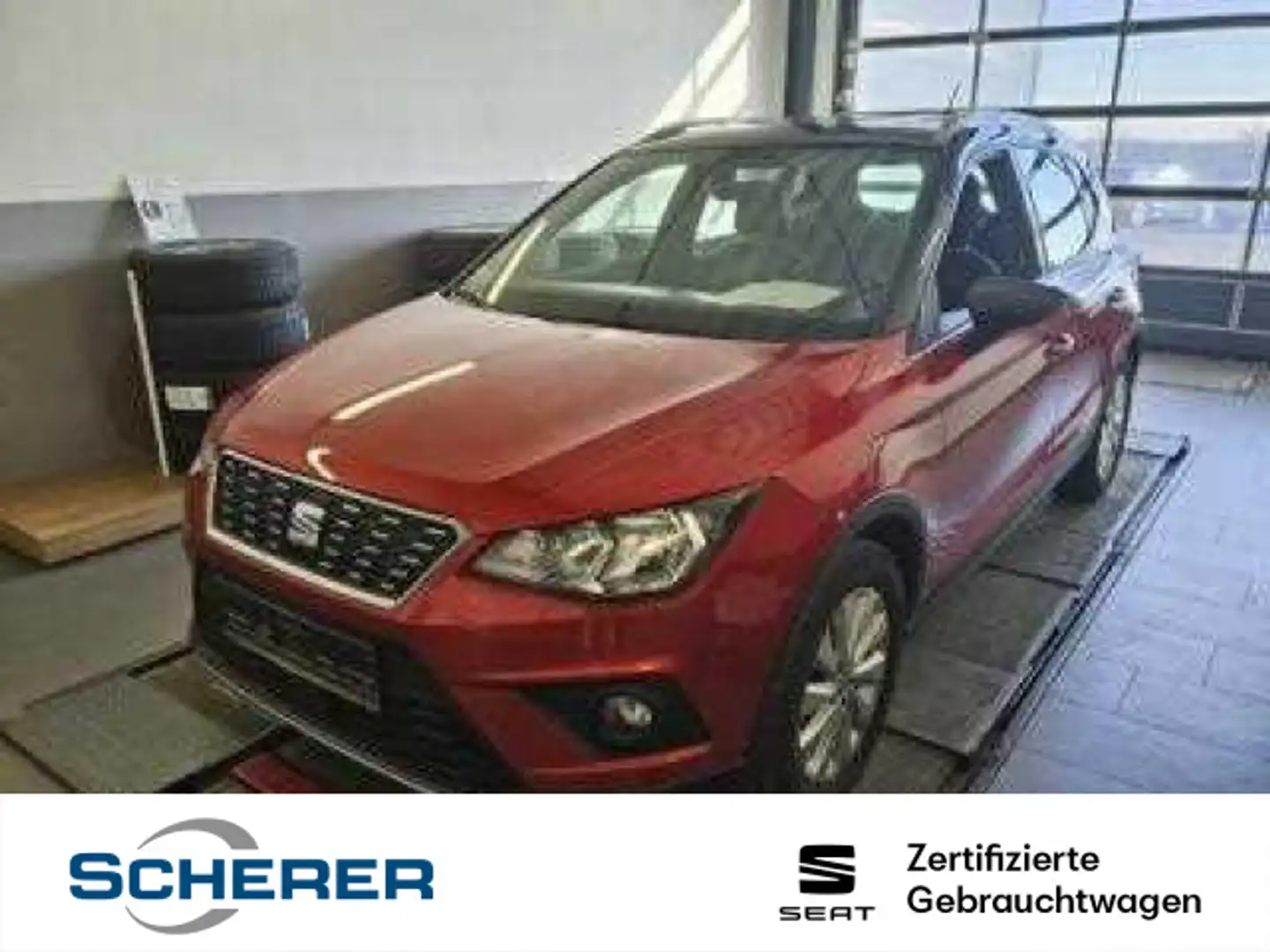 SEAT Arona 1.0 TGI CARPLAY RFK KEYLESS NAVI SHZ CLIMA Rouge - 1