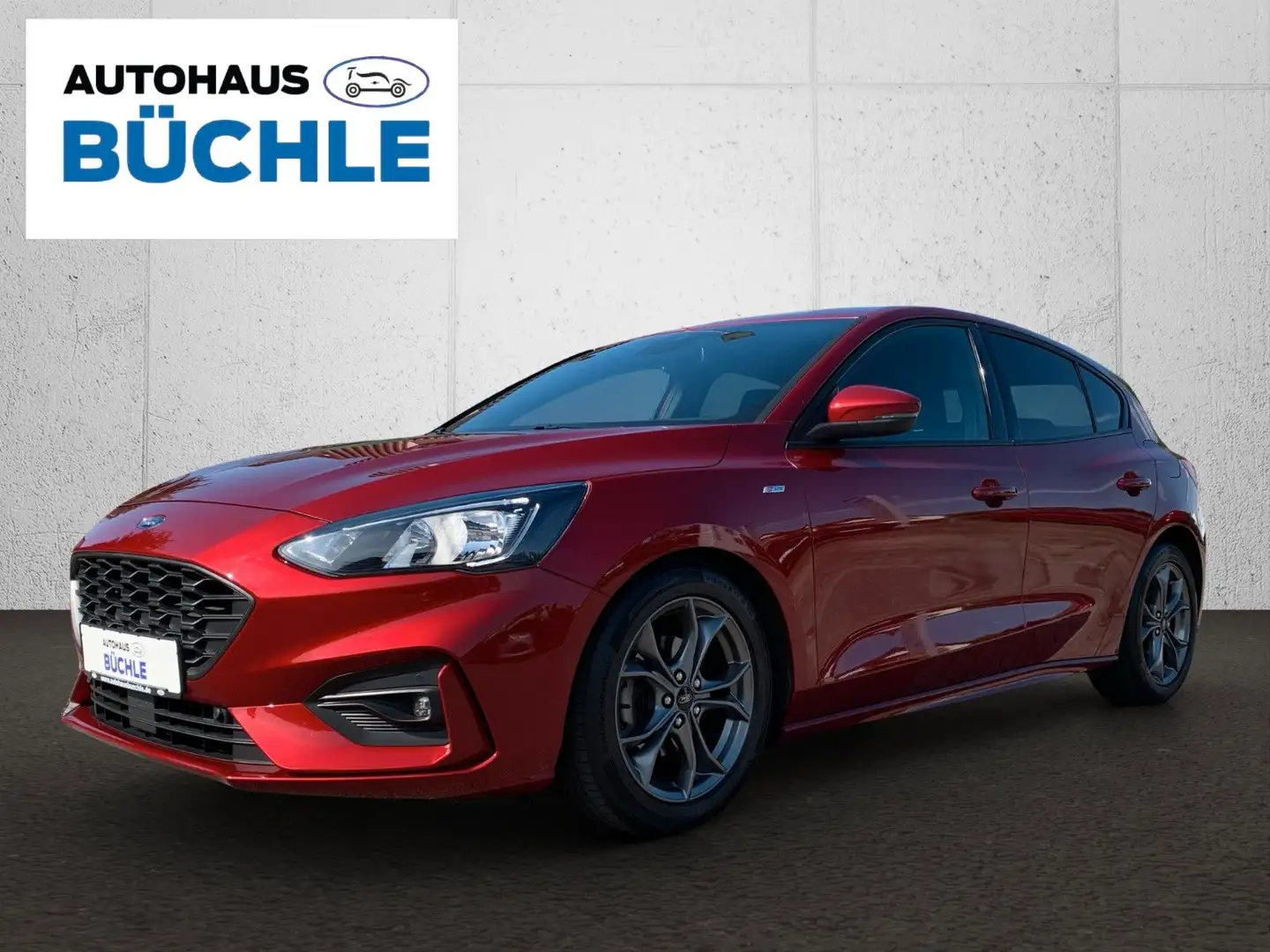 Ford Focus FOCUS Lim. ST-LINE+NAVIGATION+PARKPILOT+KLIMA! Rosso - 1