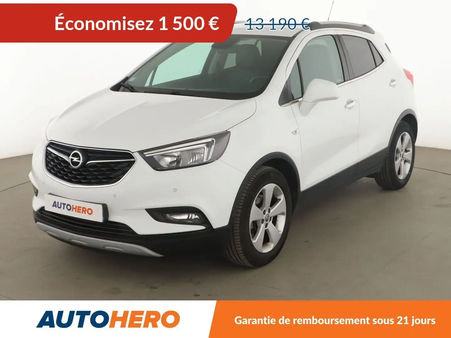Opel Mokka X 1.4 Turbo Elite Auto Blanc - 1