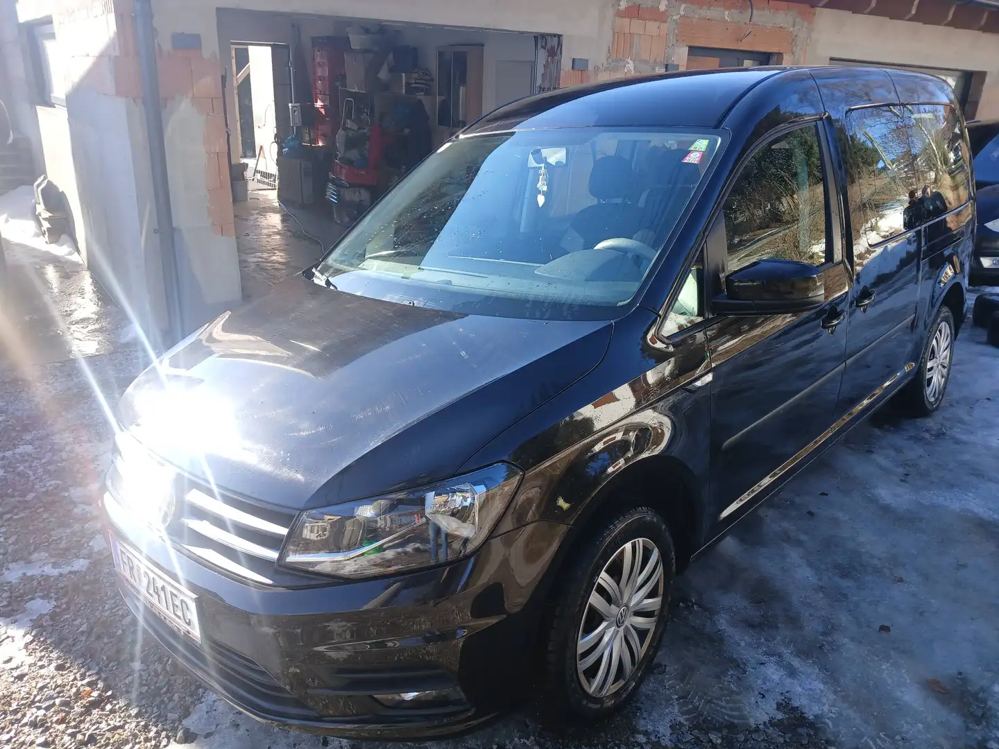 Volkswagen Caddy Caddy Kombi Maxi 2,0 TDI Schwarz - 1