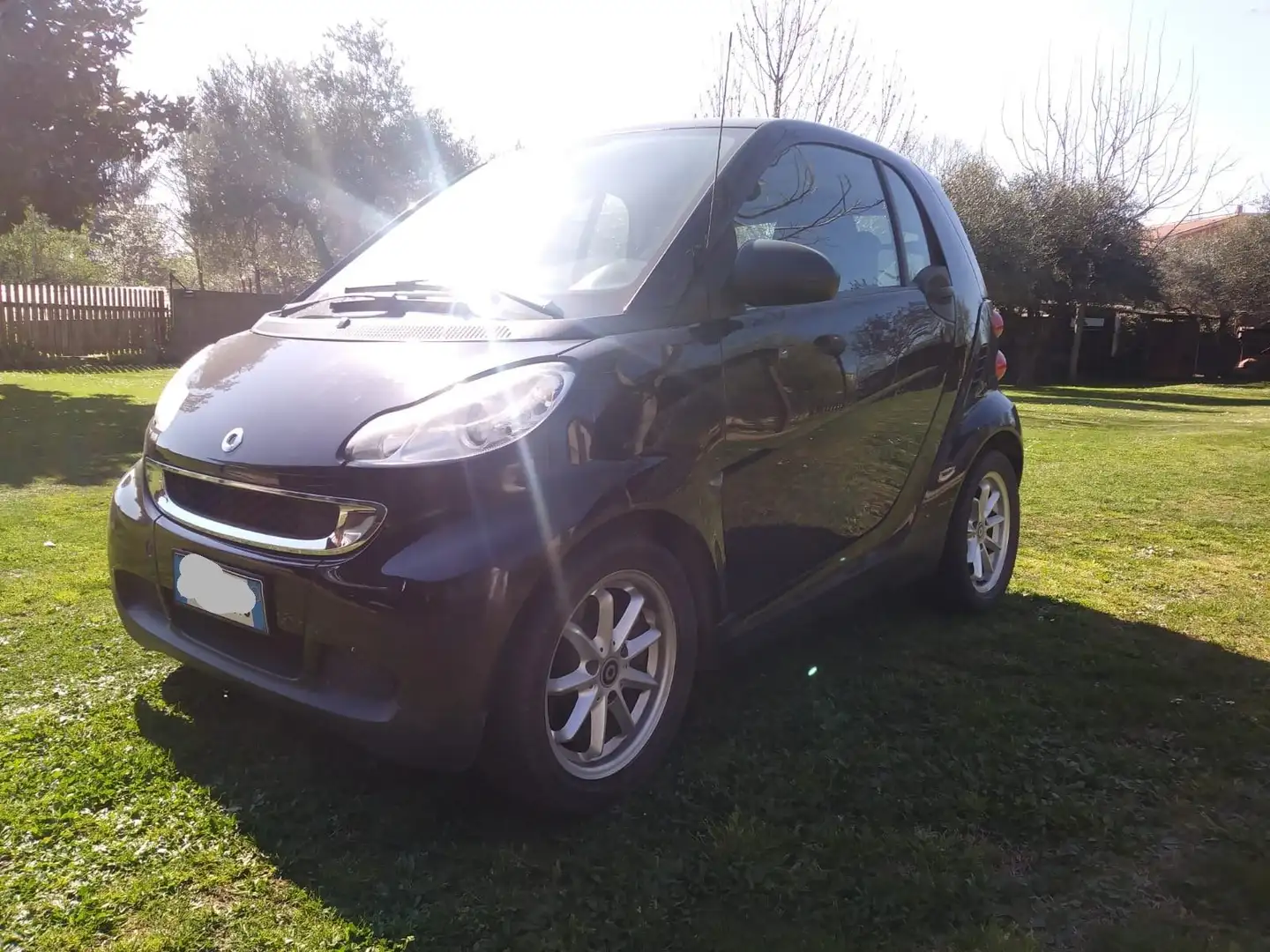smart forTwo Fortwo II 2007 1.0 mhd Pure 71cv Nero - 2