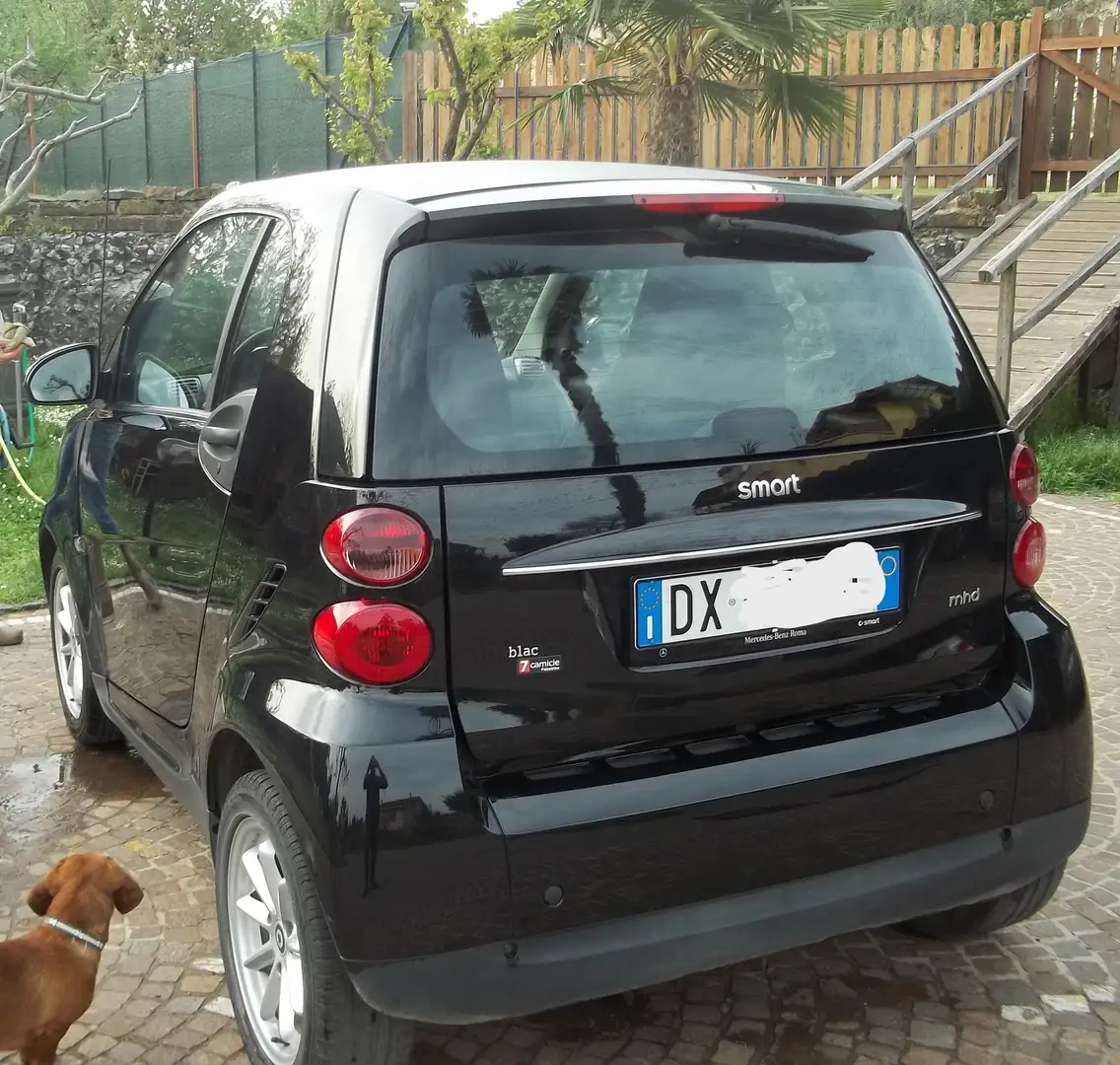 smart forTwo Fortwo II 2007 1.0 mhd Pure 71cv Nero - 1
