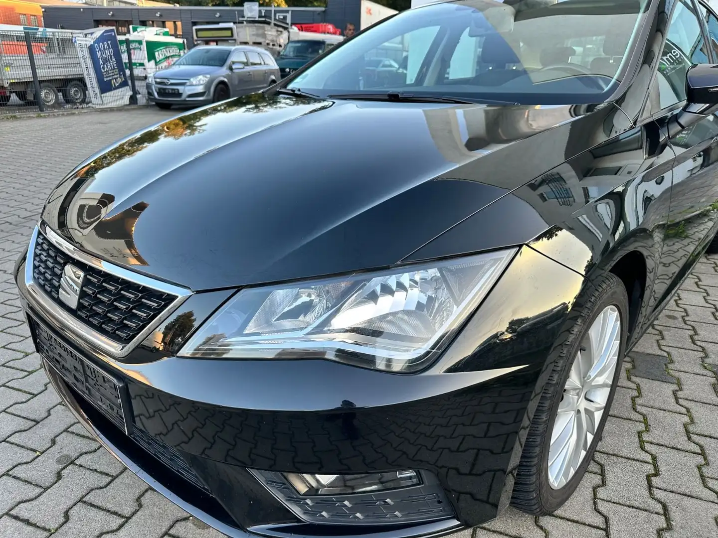 SEAT Leon Style * TÜV Neu * Service Neu Schwarz - 2