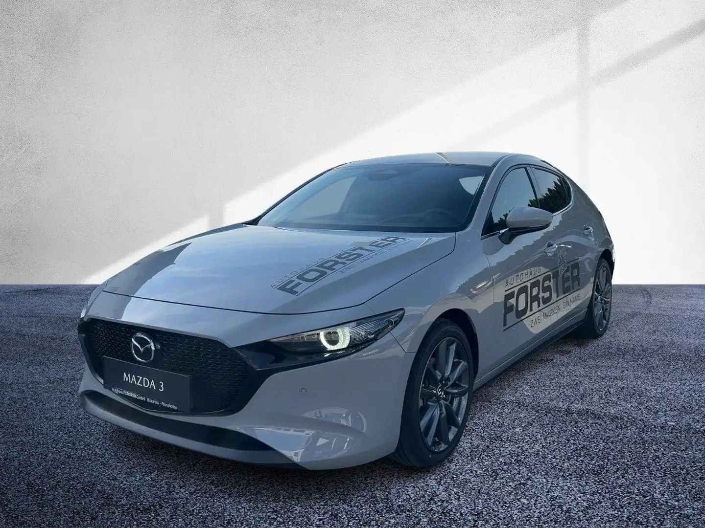 Mazda 3 G140 6MT 2WD CENTRE-LINE DESI LED Carplay RFK Grau - 1