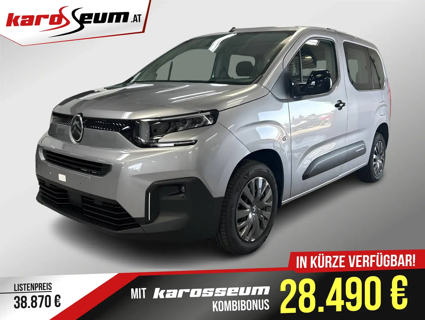 Citroen Berlingo Citroen Plus | WENIG KM | 50kWh | Wärmepumpe Grau - 1