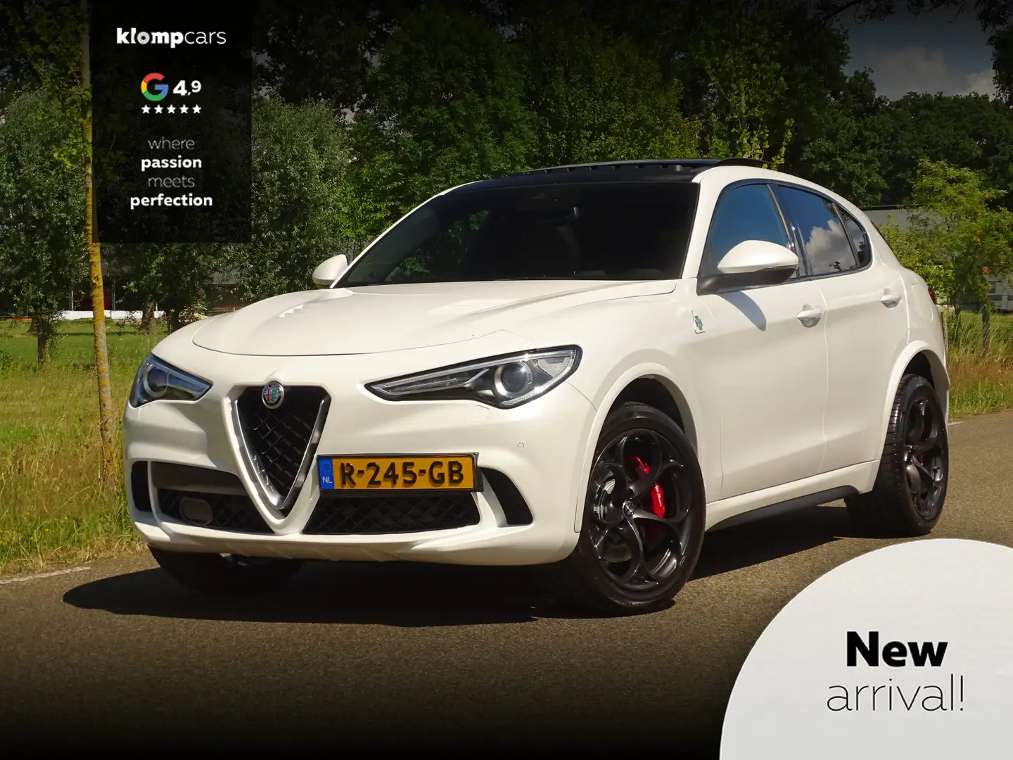 Alfa Romeo Stelvio 2.9 V6 AWD Quadrifoglio | 600PK | Nieuwe motor! | Wit - 1