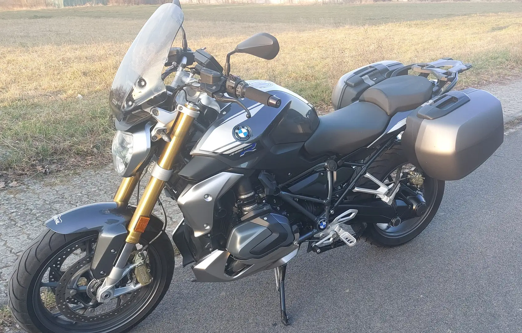 BMW R 1250 R Exclusive, 3 Pakete, Garantie, + Sonderzubehör, Argintiu - 2