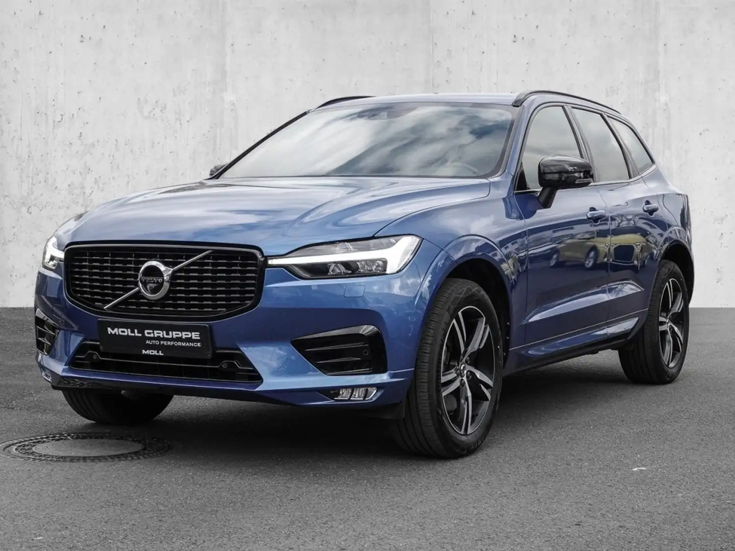 Volvo XC60 B5 AWD R-Design AHK LED Bleu - 2