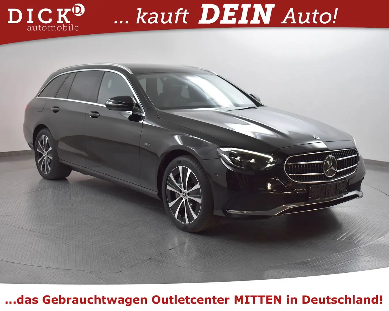 Mercedes-Benz E 300 e T 2X Avantg WIDESC+STANDHZ+LED+KAMERA+18" Black - 1
