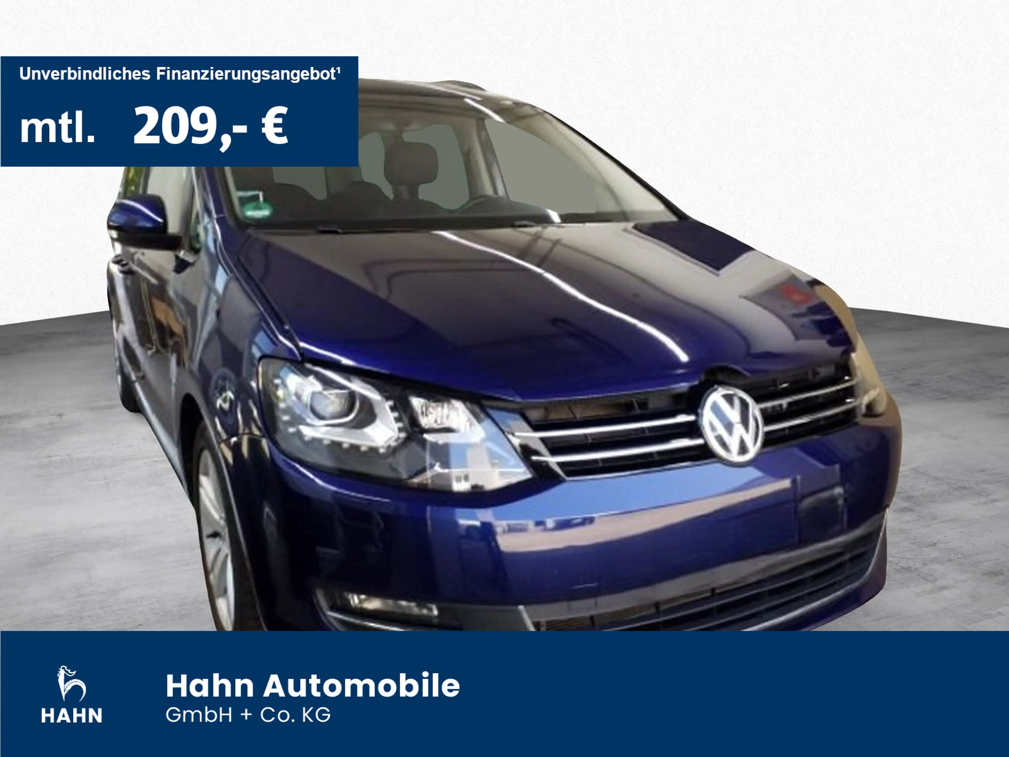 Volkswagen Sharan 2.0 TDI Highline AHK ACC Navi Xenon