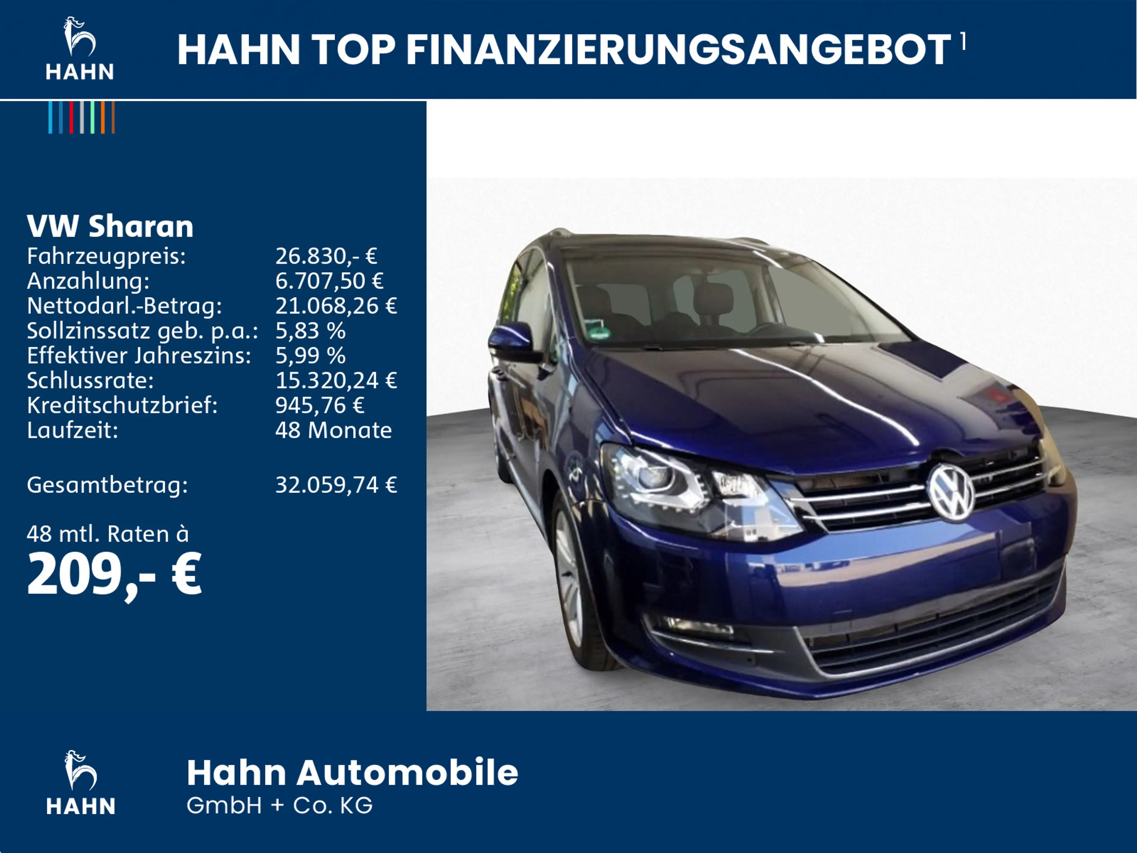 Volkswagen Sharan 2.0 TDI Highline AHK ACC Navi Xenon — photo 2