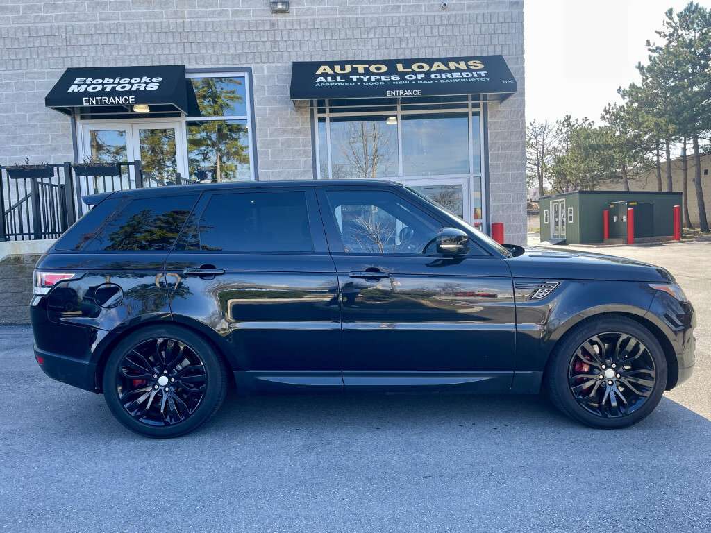 2016 Land Rover Range Rover Sport 5.0L V8 Supercharged Dynamic (510HP)|BLACK PKG|FUL alt 2