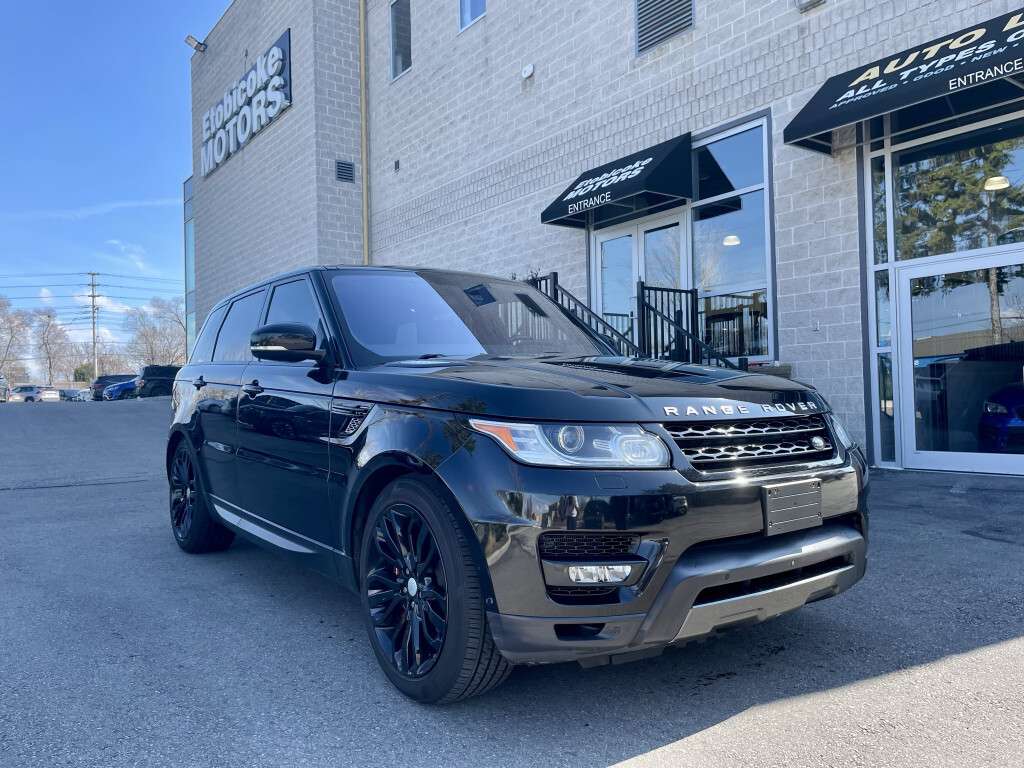 2016 Land Rover Range Rover Sport 5.0L V8 Supercharged Dynamic (510HP)|BLACK PKG|FUL