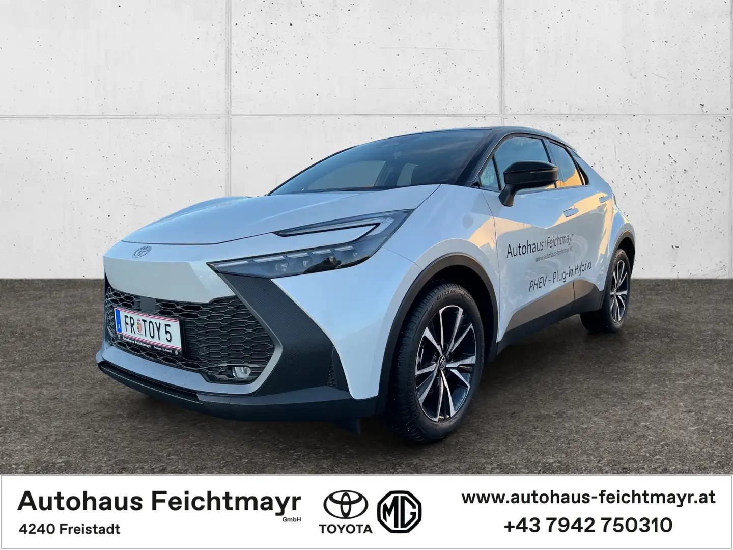 Toyota C-HR C-HR 2WD 2,0 VVT-i Plug-In Active Drive 5t. Weiß - 1