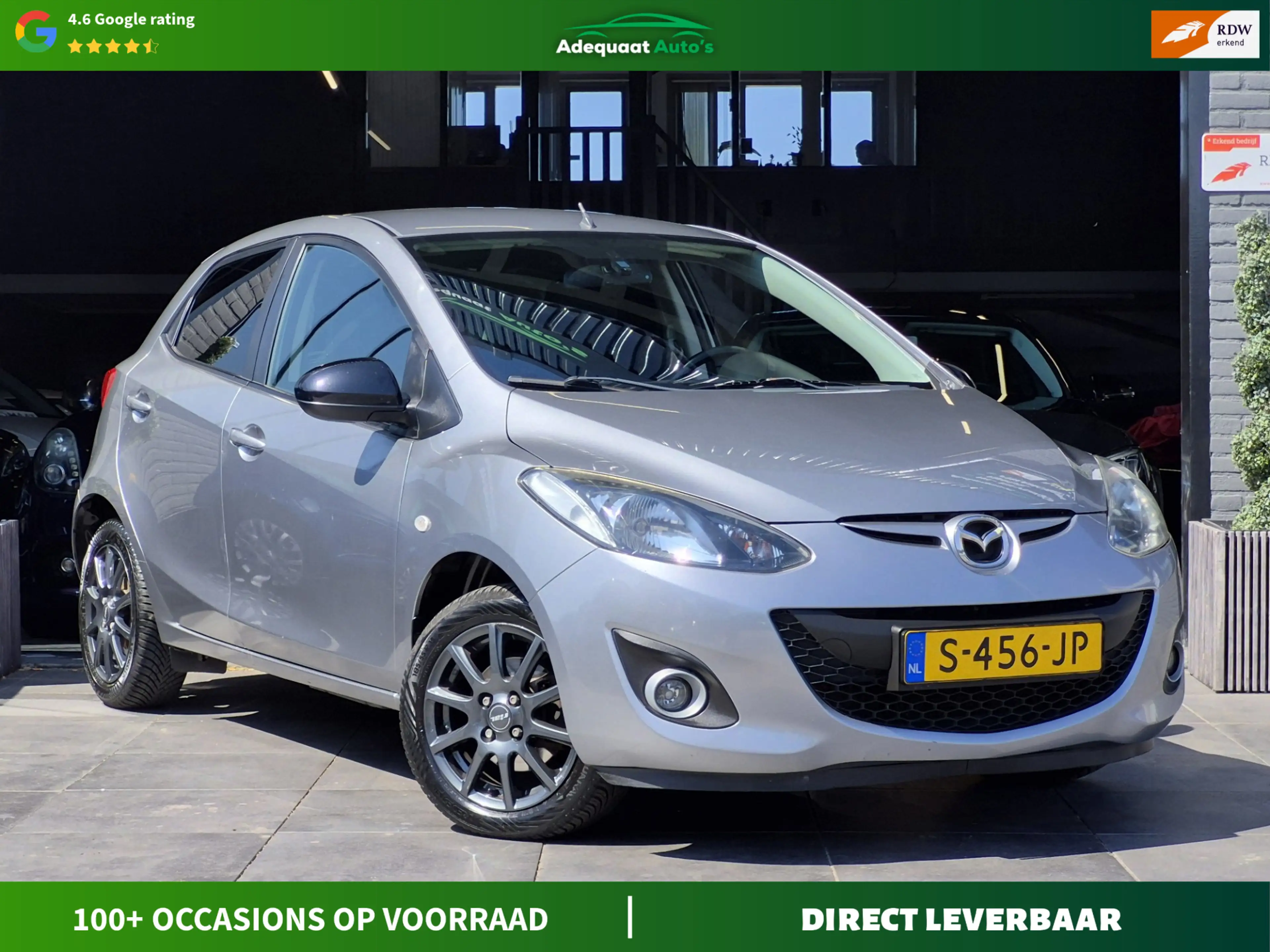 Mazda 2 1.3 Silver Edition|Airco|Parkeersensoren|El Pakket