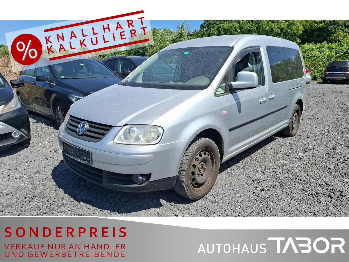 Volkswagen Caddy Maxi 1.9 TDI Life AHK Klima NSW el. FH ZV - 1