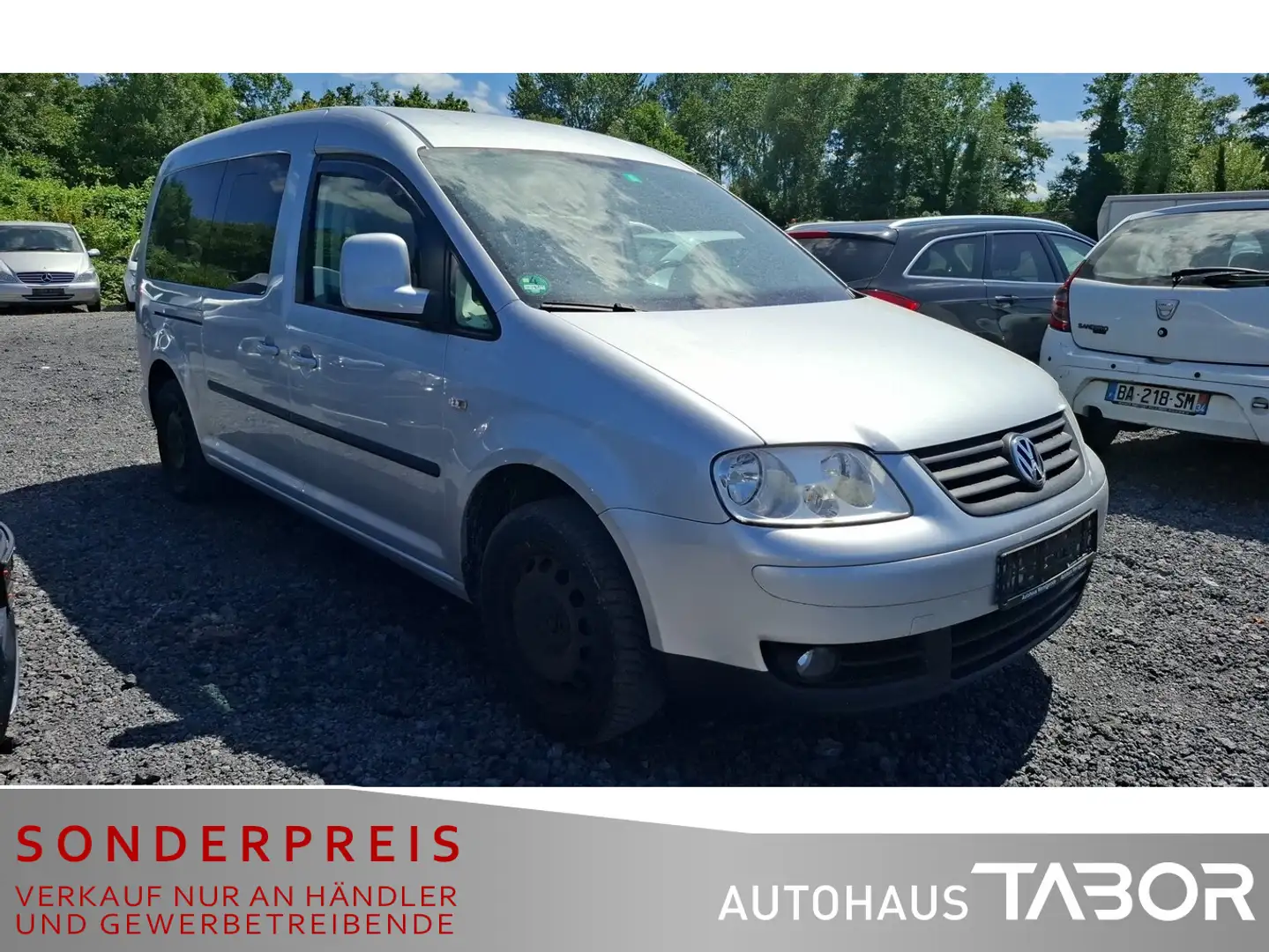Volkswagen Caddy Maxi 1.9 TDI Life AHK Klima NSW el. FH ZV - 2