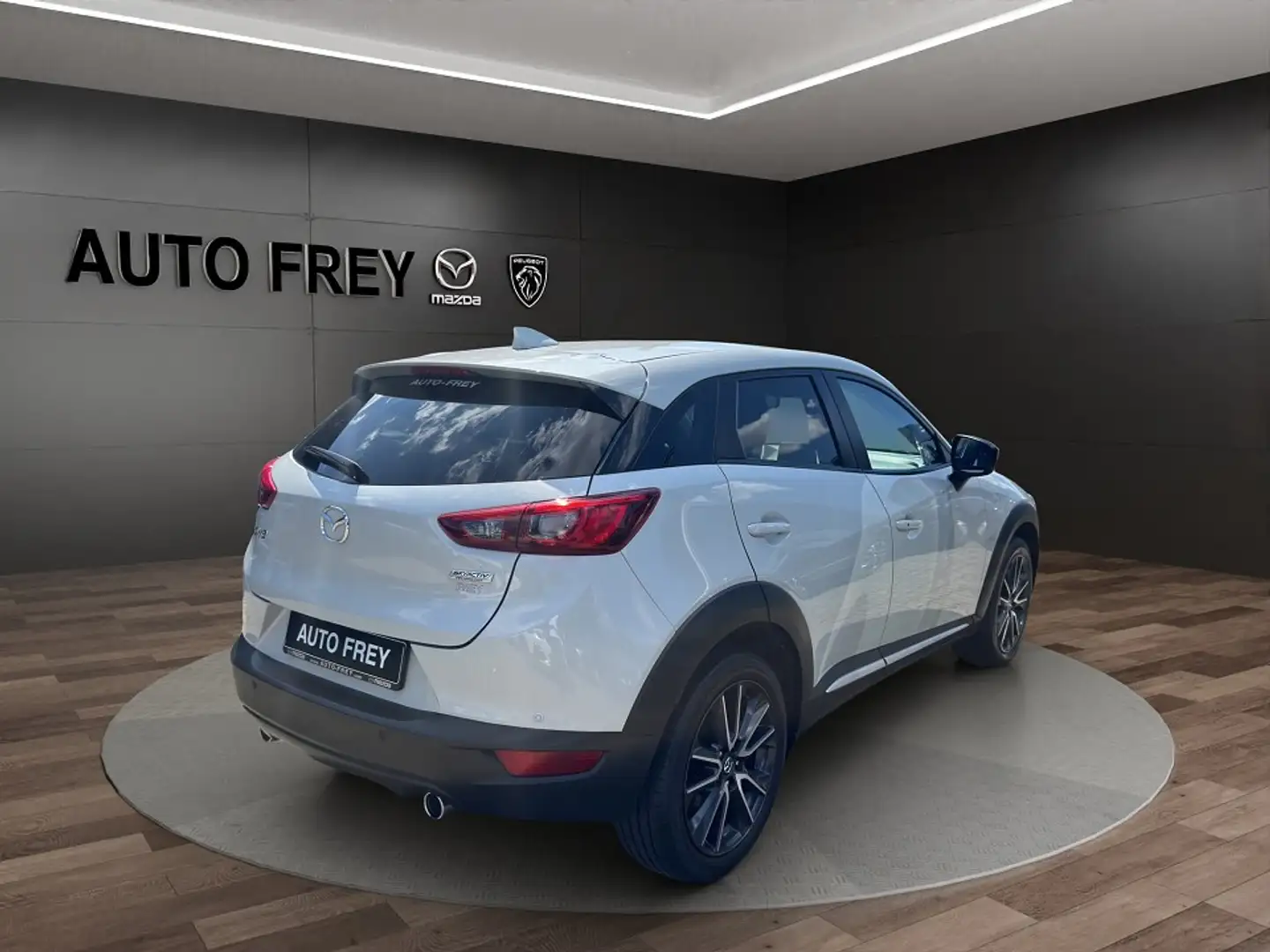 Mazda CX-3 Diesel AHK NAVI LED TEC-P Blanc - 2