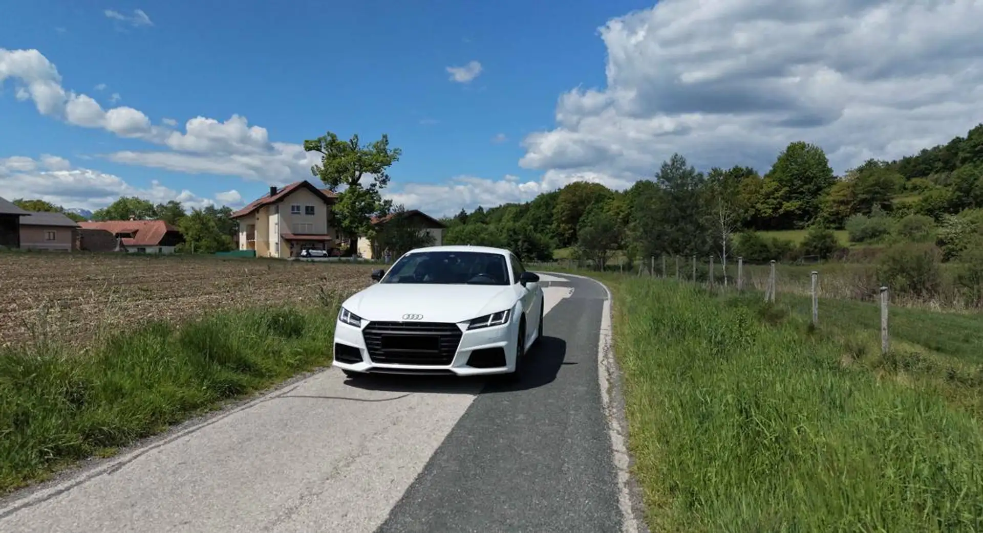 Audi TT TT Roadster 1,8 TFSI Weiß - 1
