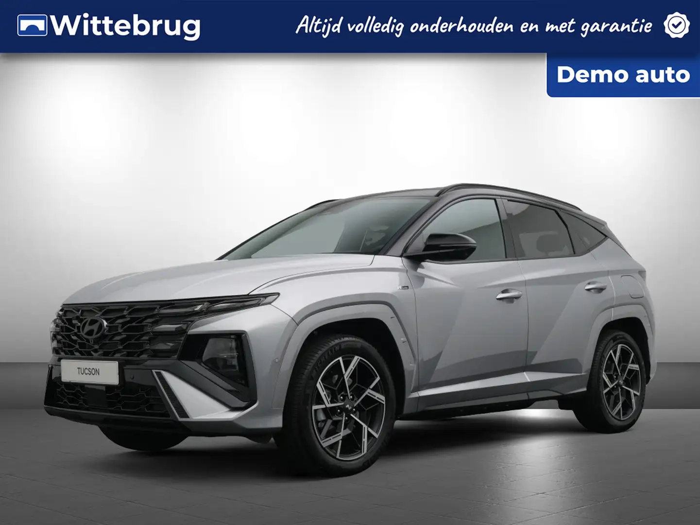Hyundai TUCSON 1.6 T-GDI PHEV N Line 4WD FACELIFT Plug-In Hybride Zilver - 1