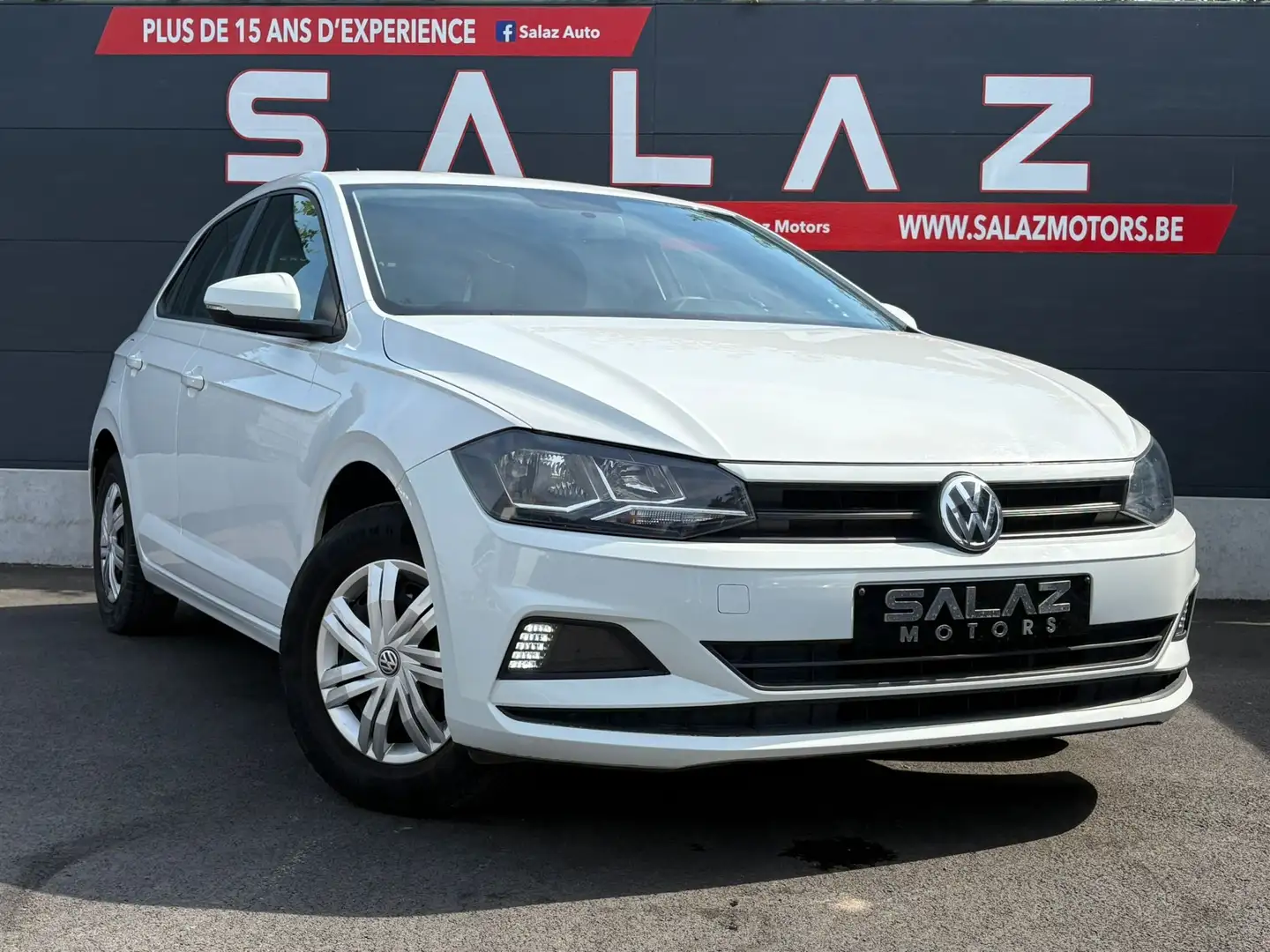 Volkswagen Polo 1.0i Trendline_CLIM_BLEUTOOTH_LED_USB_ Wit - 1
