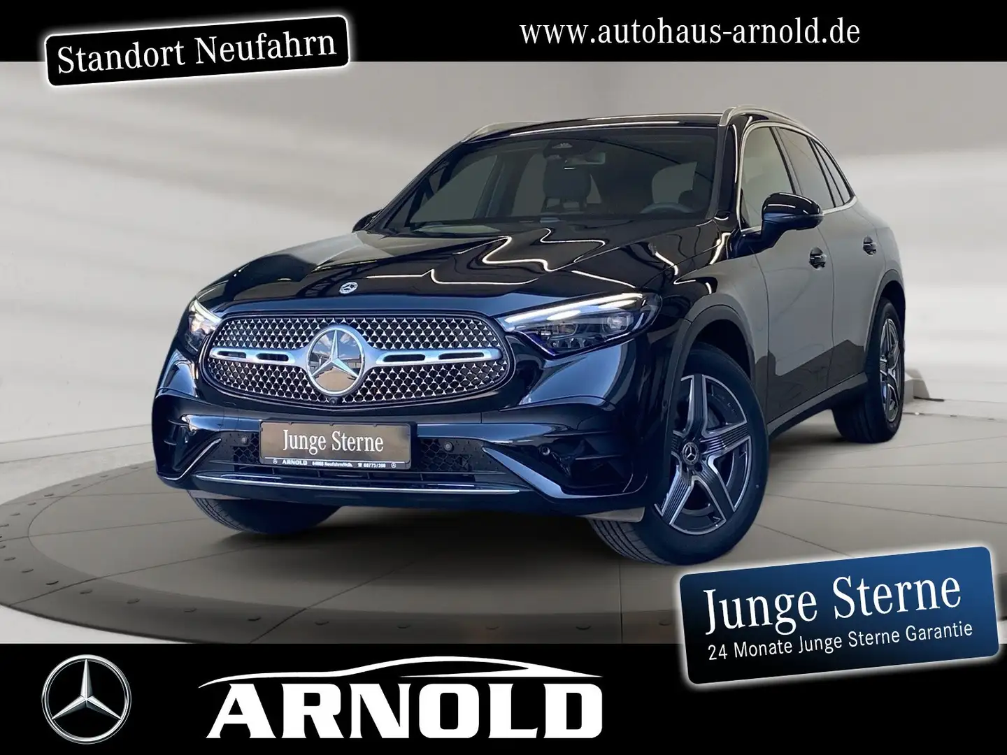 Mercedes-Benz GLC 200 GLC 200 4M AMG-Line Dig.-Light 360° Memory AHK ! Noir - 1