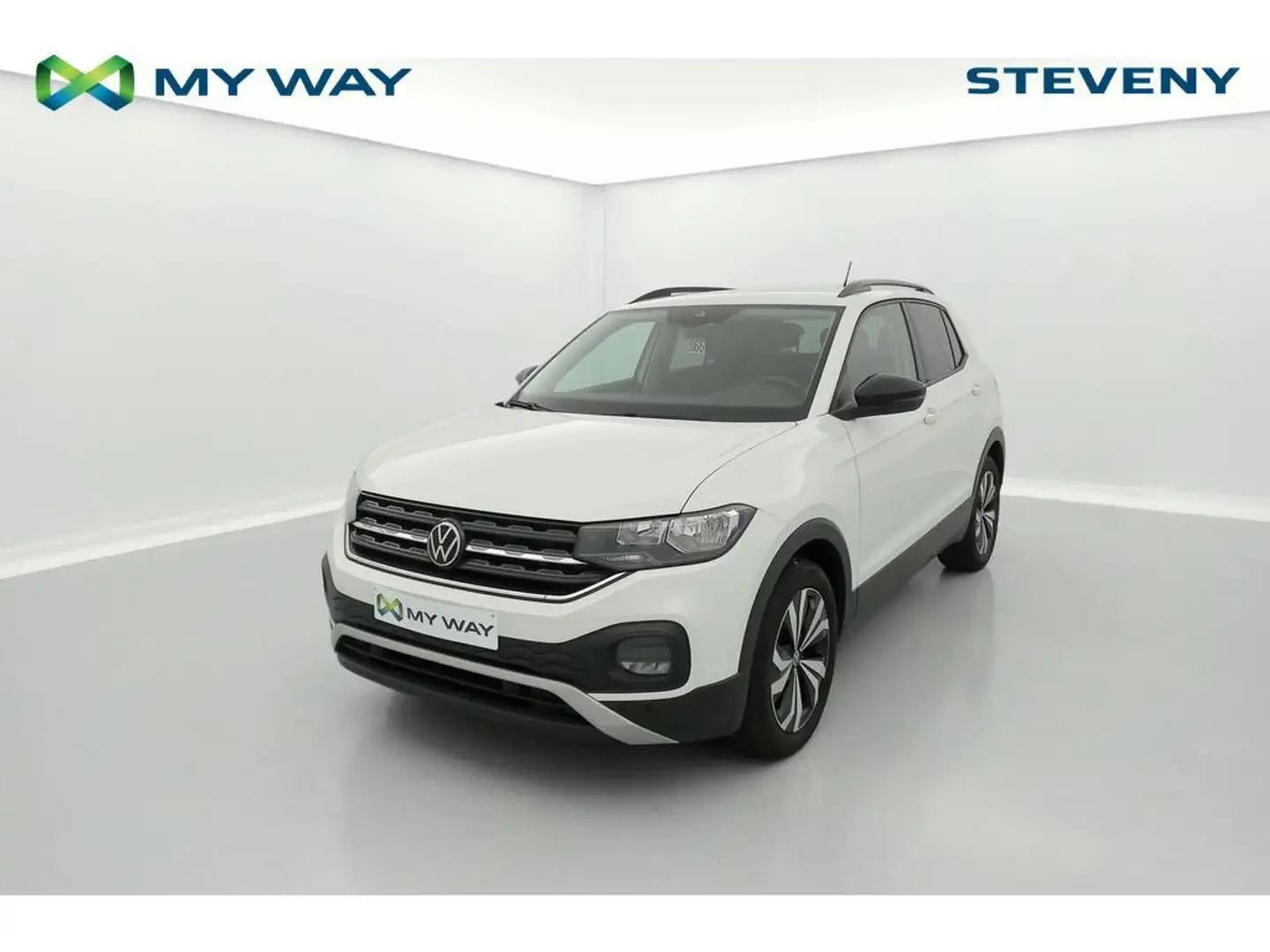Volkswagen T-Cross T-Cross Life Business 1.0 TSI 81 kW (110 ch) 7 vit Gris - 1