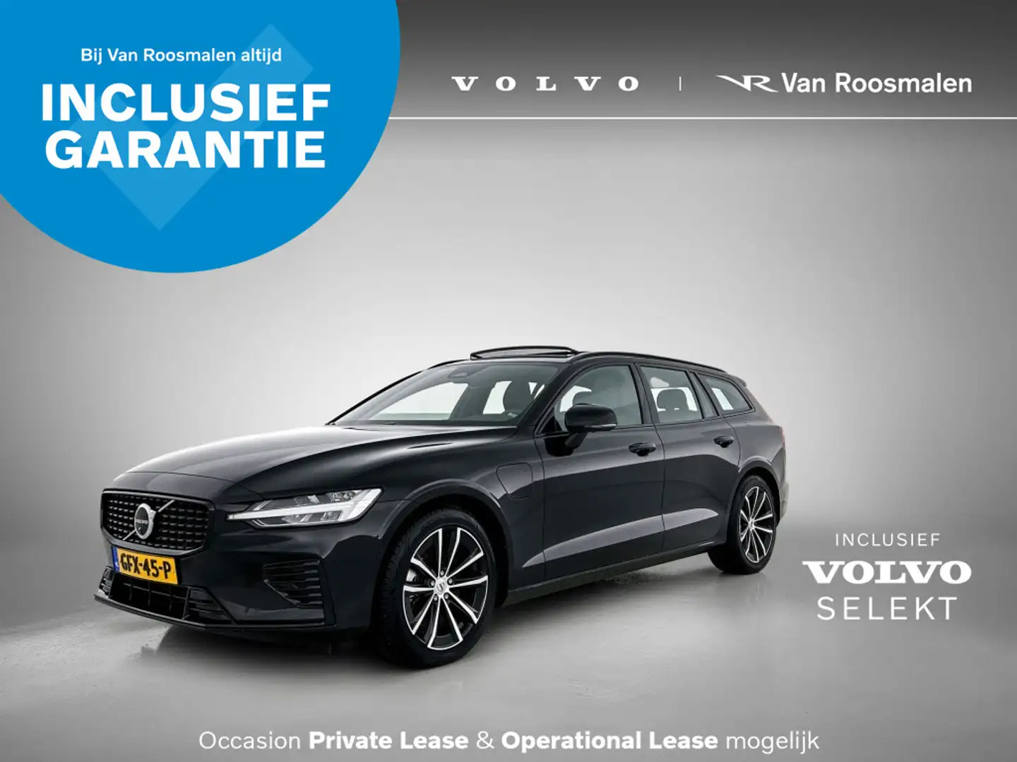 Volvo V60 2.0 T6 Plus Dark | Trekhaak | Negro - 1