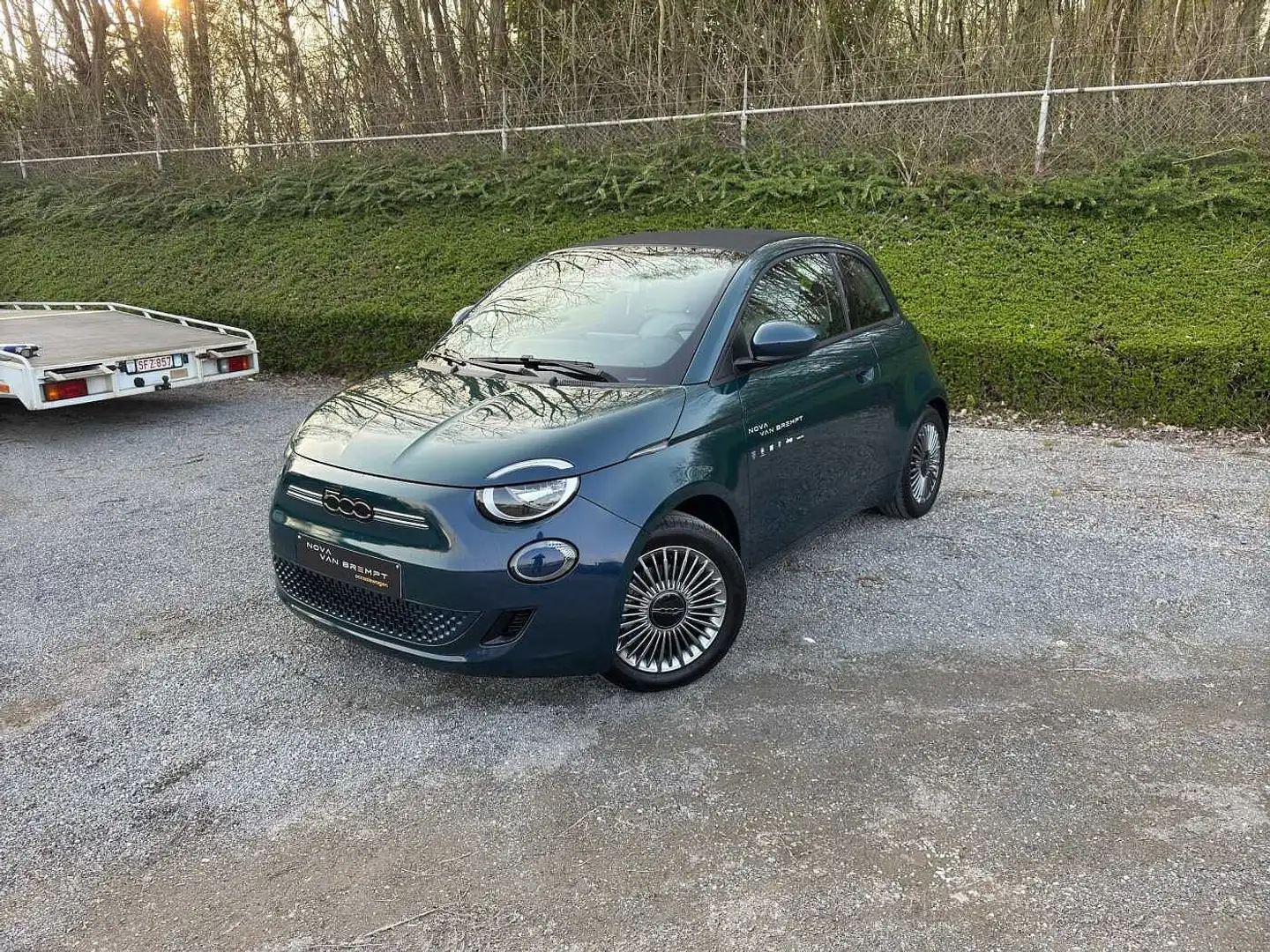 Fiat E-500C e-500 42 kWh Mavi - 1