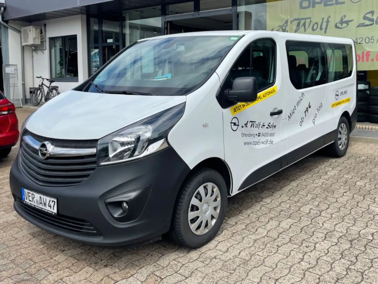 Opel Vivaro B 1,6L Kombi L2H1 2,9t +KLIMA+PDC+BT+SHZ+ Biały - 1