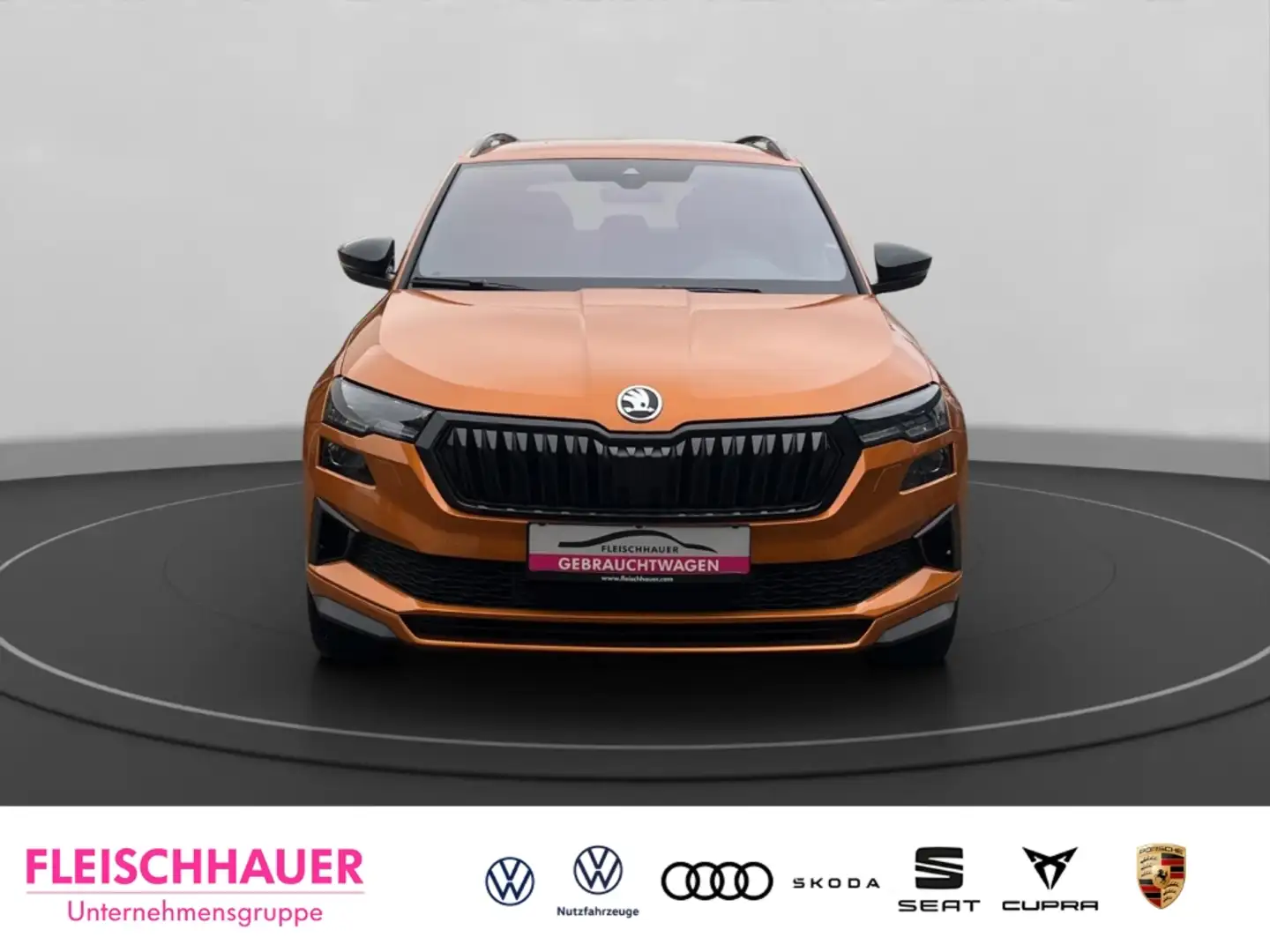 Skoda Karoq Sportline 4x4 2.0 TDI AHK Navi el.Heckdeckel Orange - 2
