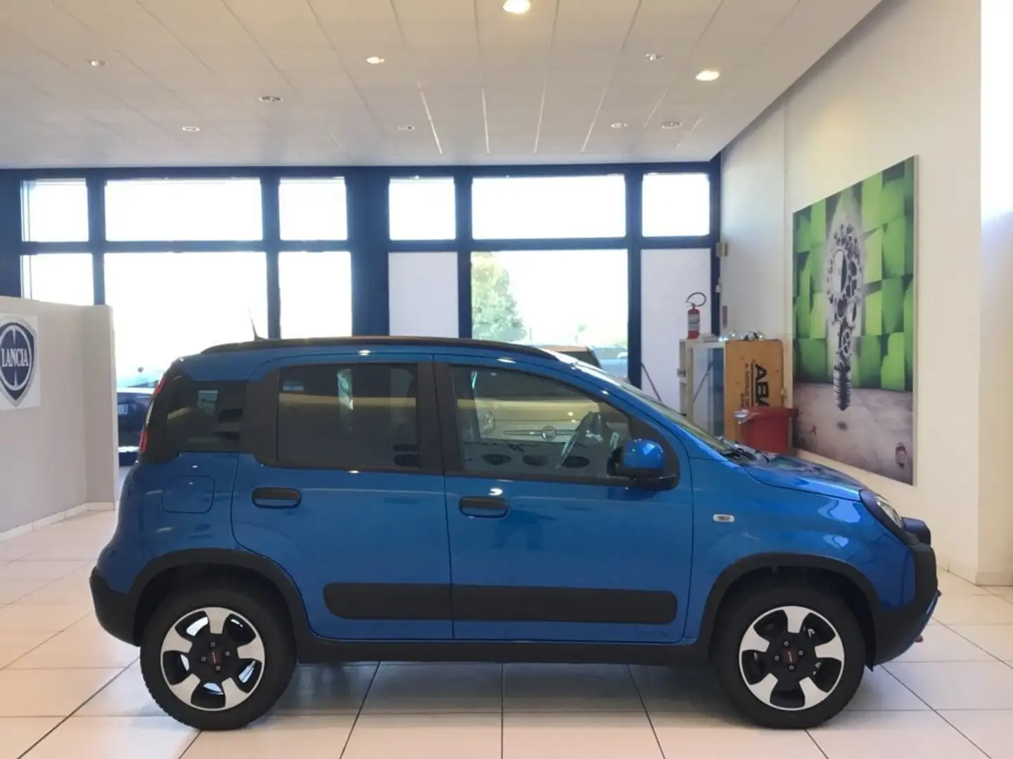 Fiat Panda Panda Cross 1.0 FireFly S&S Hybrid MY24 STK Bleu - 2