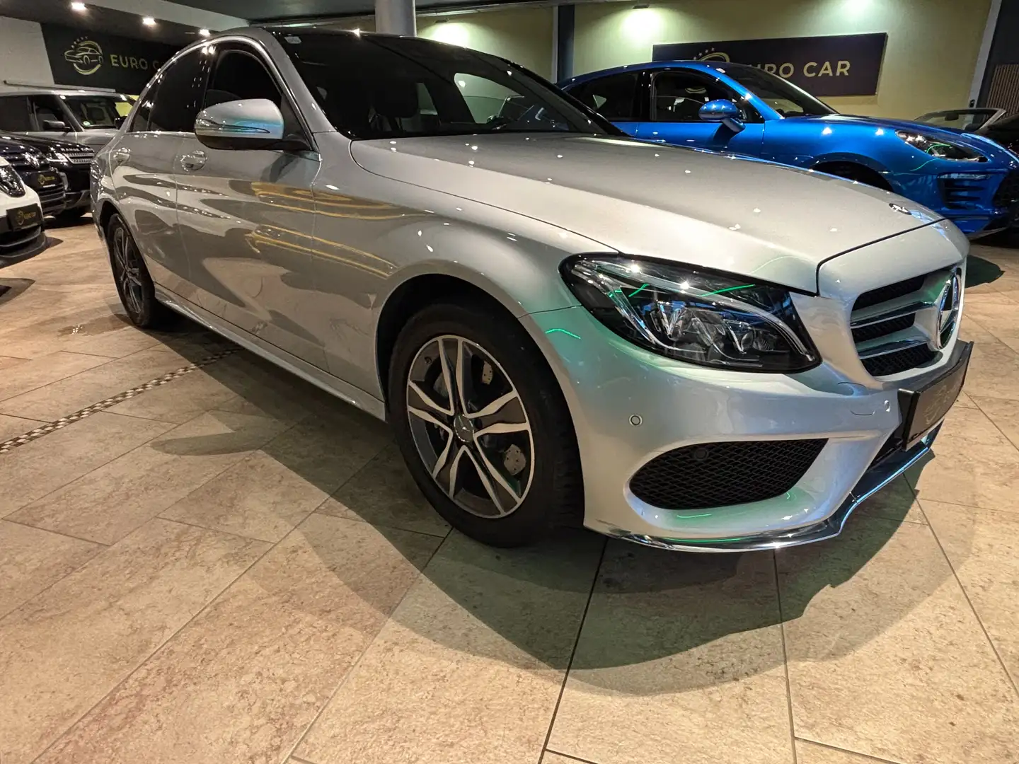Mercedes-Benz C 220 C 220 BlueTec / d (205.004) AMG Line Silber - 2