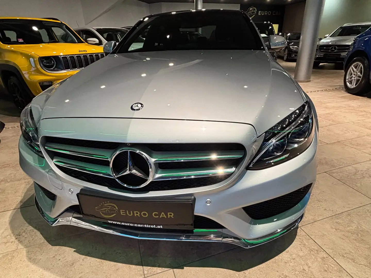 Mercedes-Benz C 220 C 220 BlueTec / d (205.004) AMG Line Silber - 1