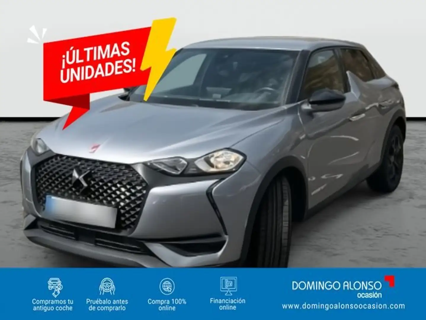 DS Automobiles DS 3 CROSSBACK PURE TECH 10 Gris - 1